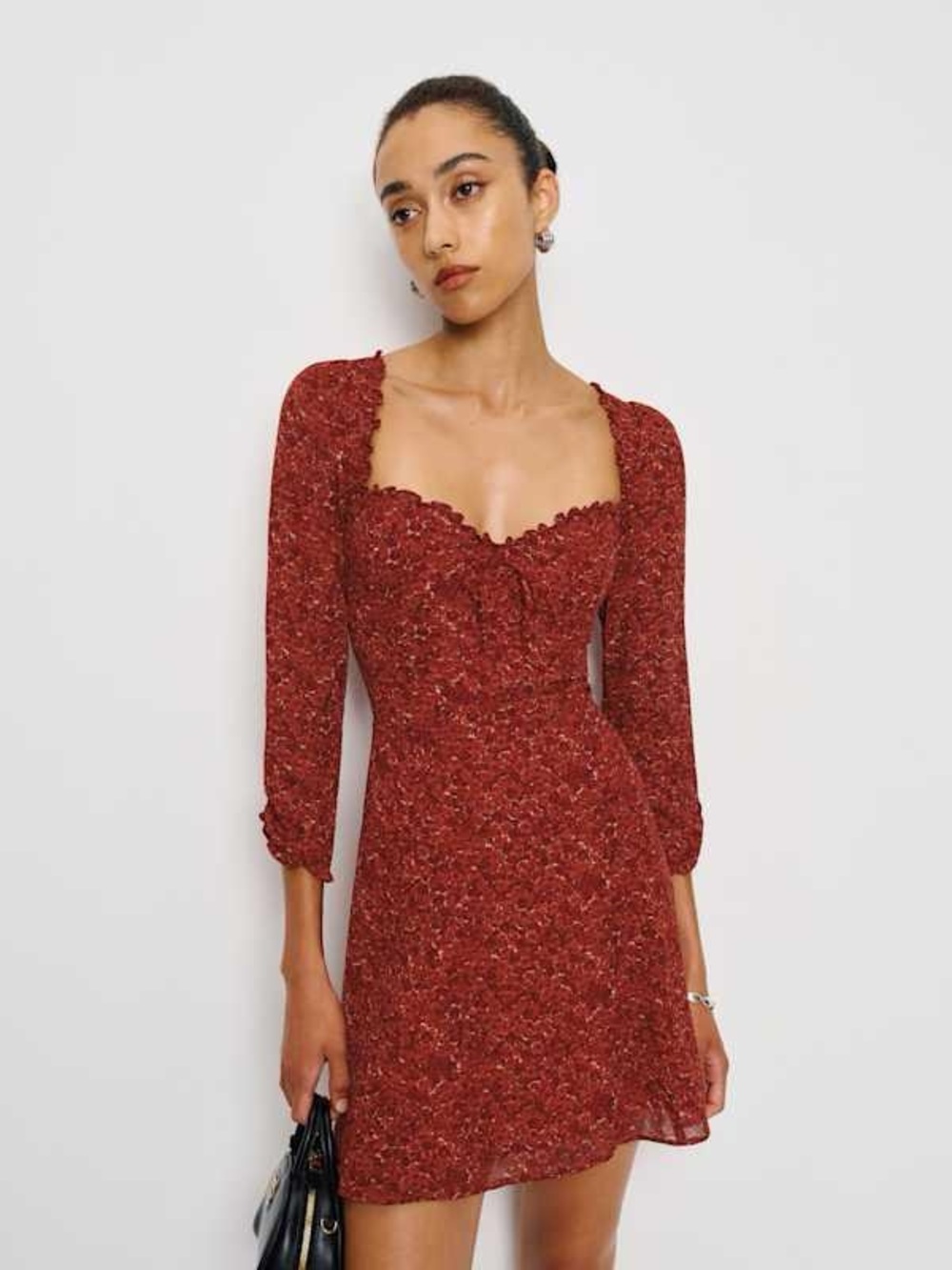 Reformation Remi Dress in Red